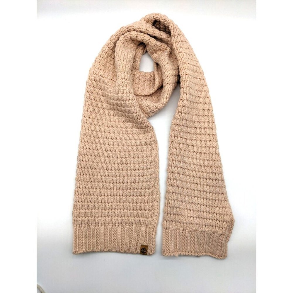 TIMBERLAND knit women's scarf wrap - Light pink / Blush
